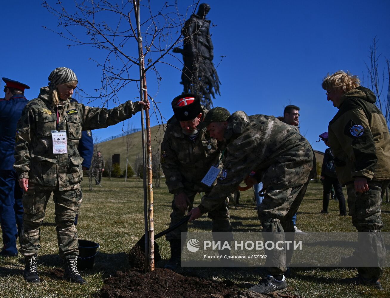 Церемония открытия поисковой экспедиции "Ржев. Калининский фронт"