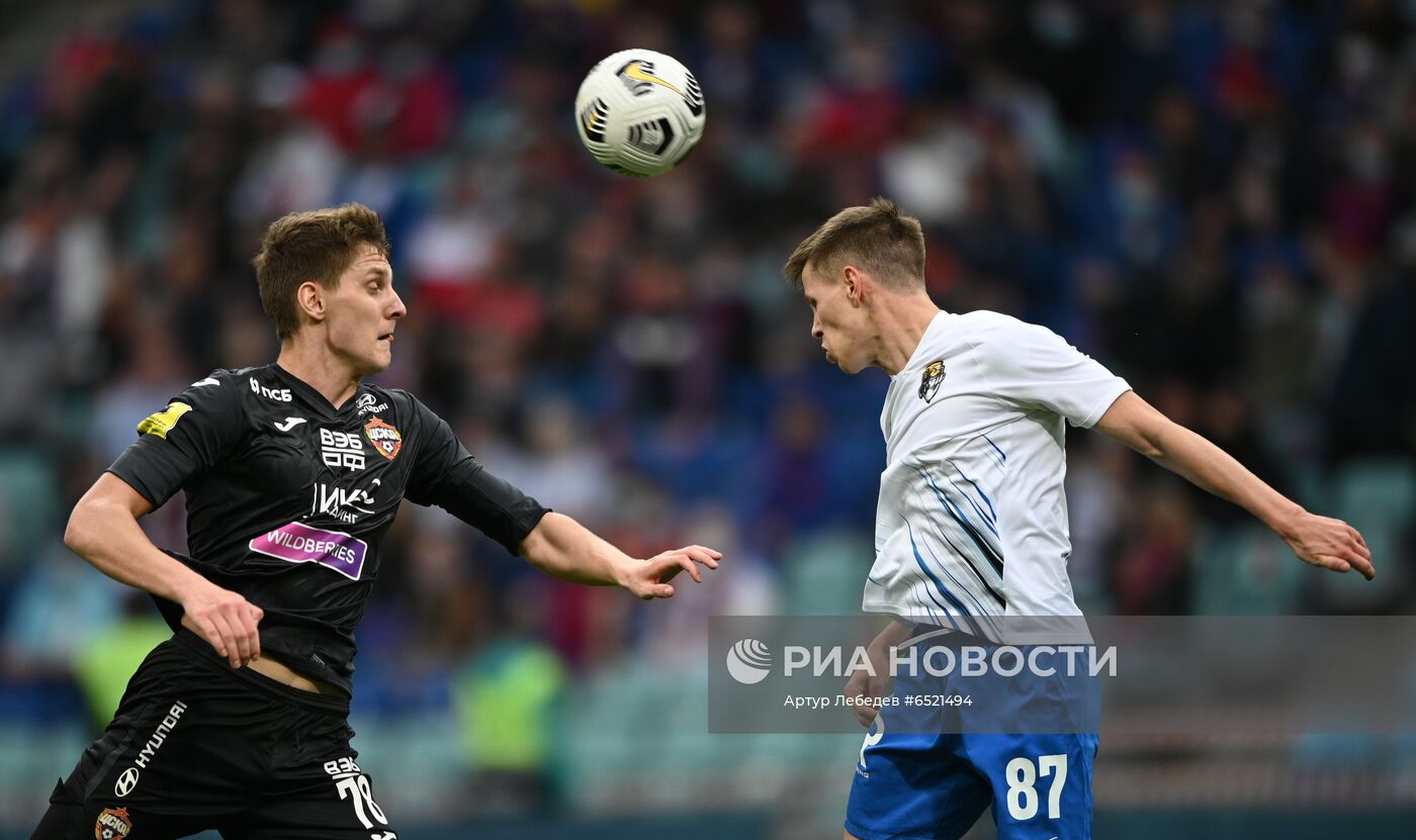 Футбол. РПЛ. Матч "Сочи" - ЦСКА