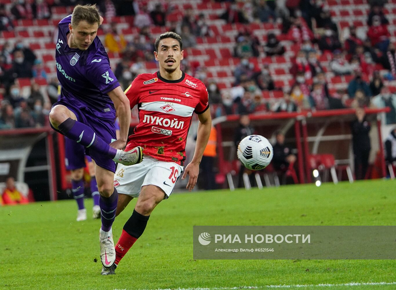 Футбол. РПЛ. Матч "Спартак" - "Уфа"