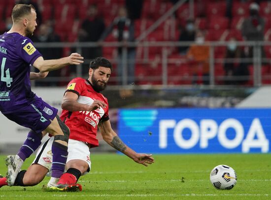 Футбол. РПЛ. Матч "Спартак" - "Уфа"