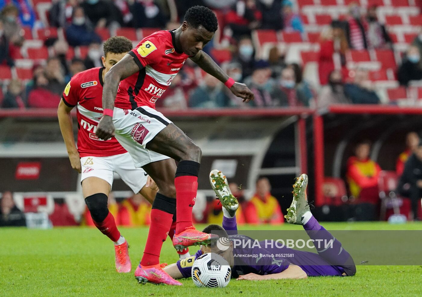 Футбол. РПЛ. Матч "Спартак" - "Уфа"