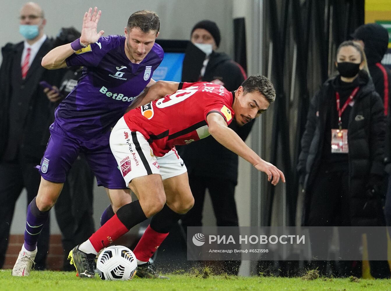 Футбол. РПЛ. Матч "Спартак" - "Уфа"