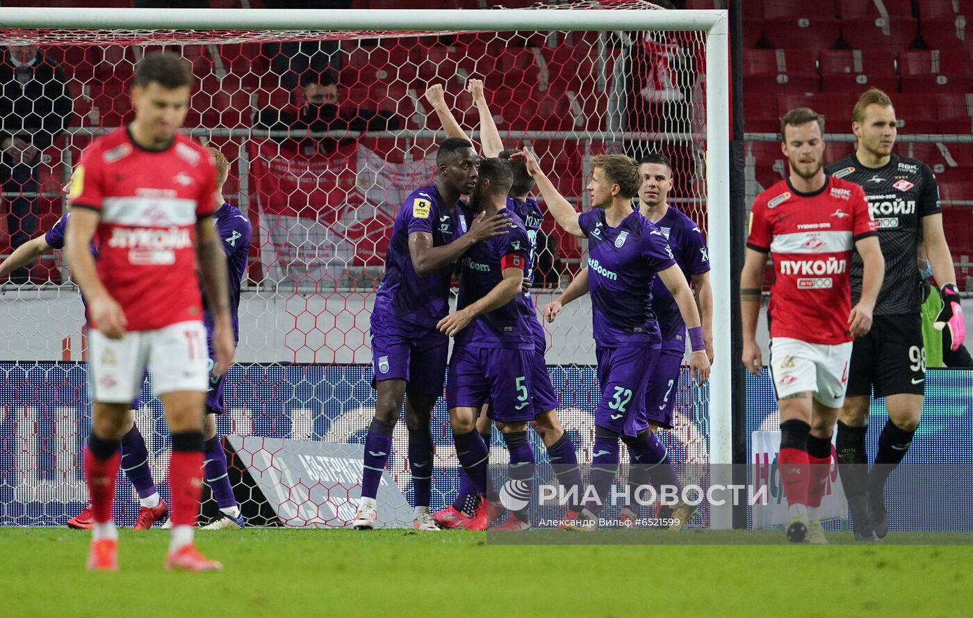 Футбол. РПЛ. Матч "Спартак" - "Уфа"