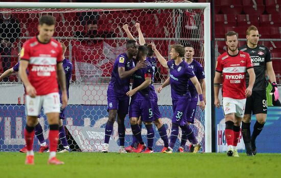 Футбол. РПЛ. Матч "Спартак" - "Уфа"