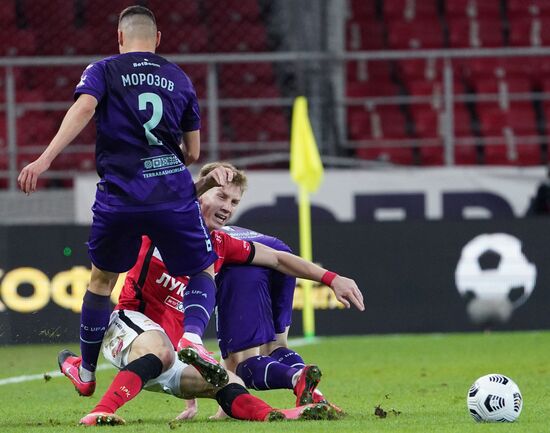 Футбол. РПЛ. Матч "Спартак" - "Уфа"