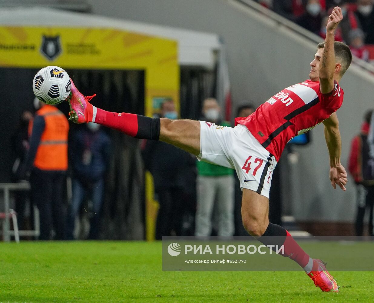 Футбол. РПЛ. Матч "Спартак" - "Уфа"