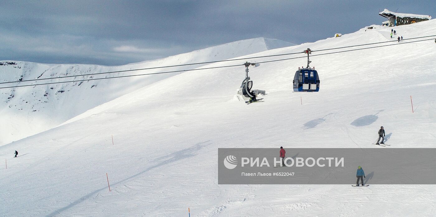 Горнолыжный курорт "Большой Вудъявр"