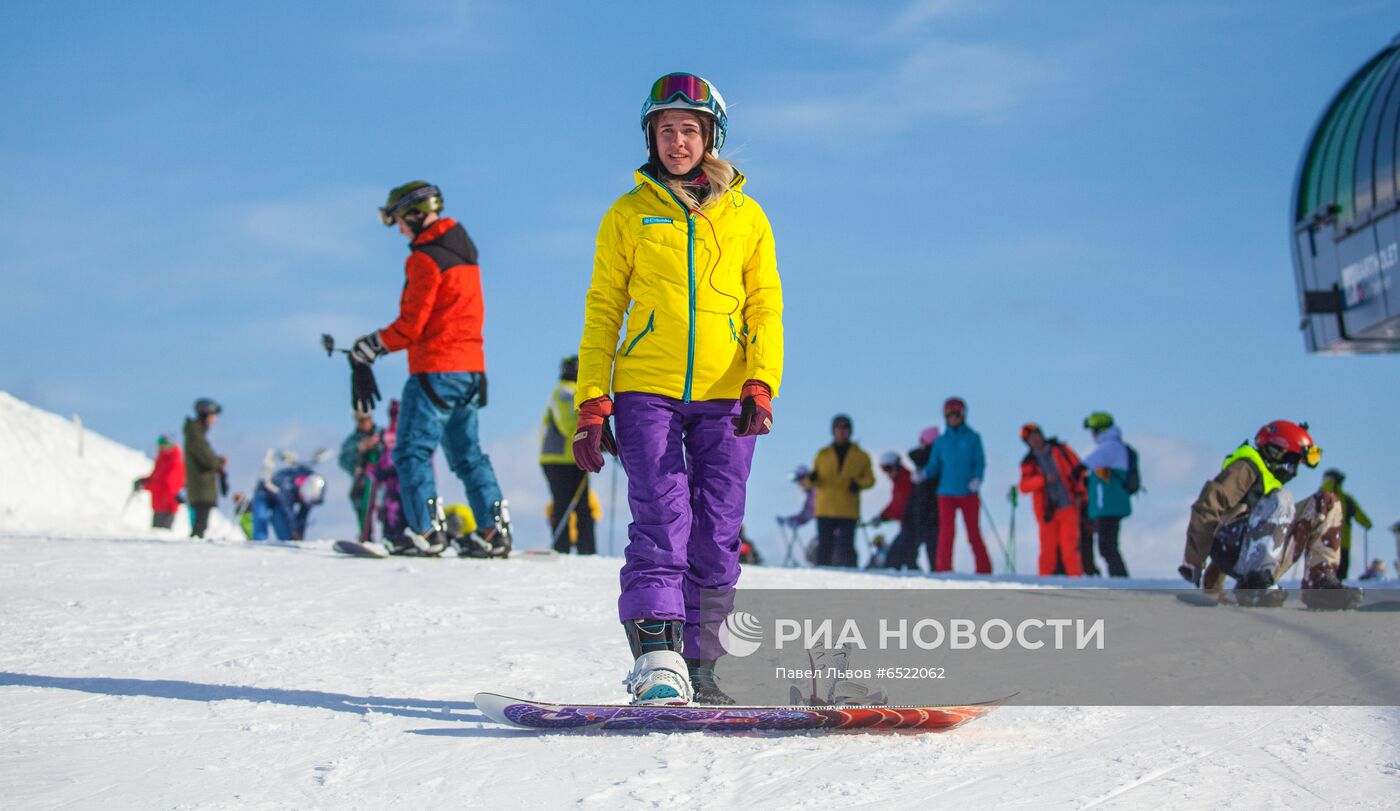 Горнолыжный курорт "Большой Вудъявр"