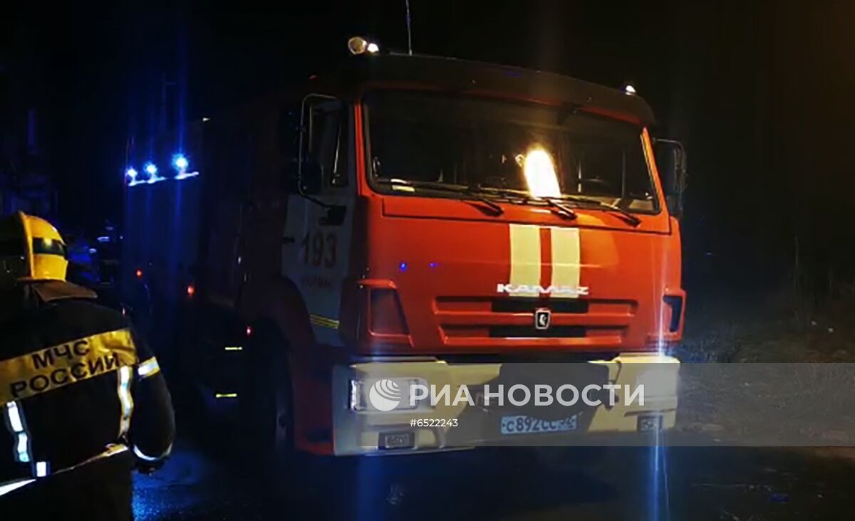 Взрыв газа и пожар в трёхэтажном жилом доме в Нижегородской области