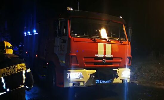 Взрыв газа и пожар в трёхэтажном жилом доме в Нижегородской области