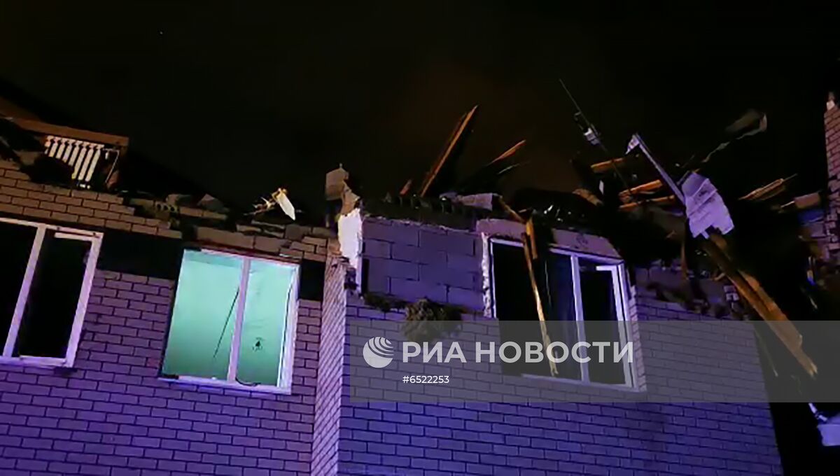 Взрыв газа и пожар в трёхэтажном жилом доме в Нижегородской области