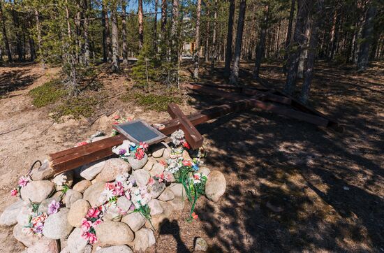 Пятая годовщина гибели детей на Сямозере в Карелии