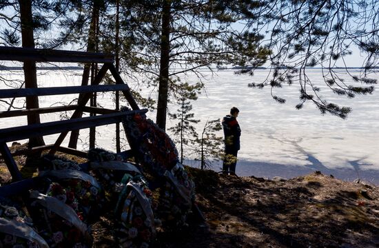 Пятая годовщина гибели детей на Сямозере в Карелии