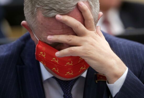 Пленарное заседание Госдумы РФ