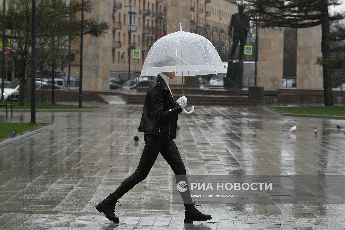 Дождь в Москве