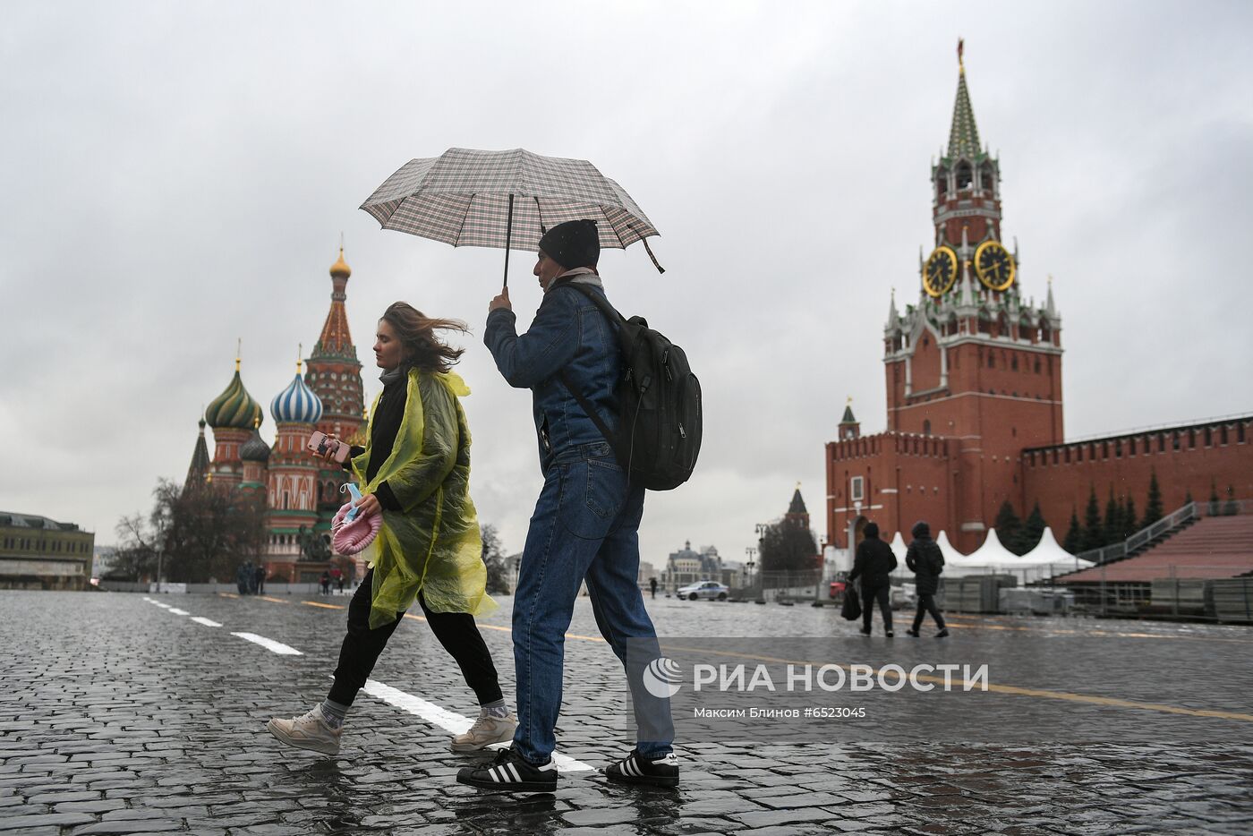 Дождь в Москве