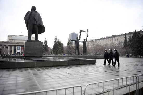 Несанкционированные акции в поддержку А. Навального в регионах России