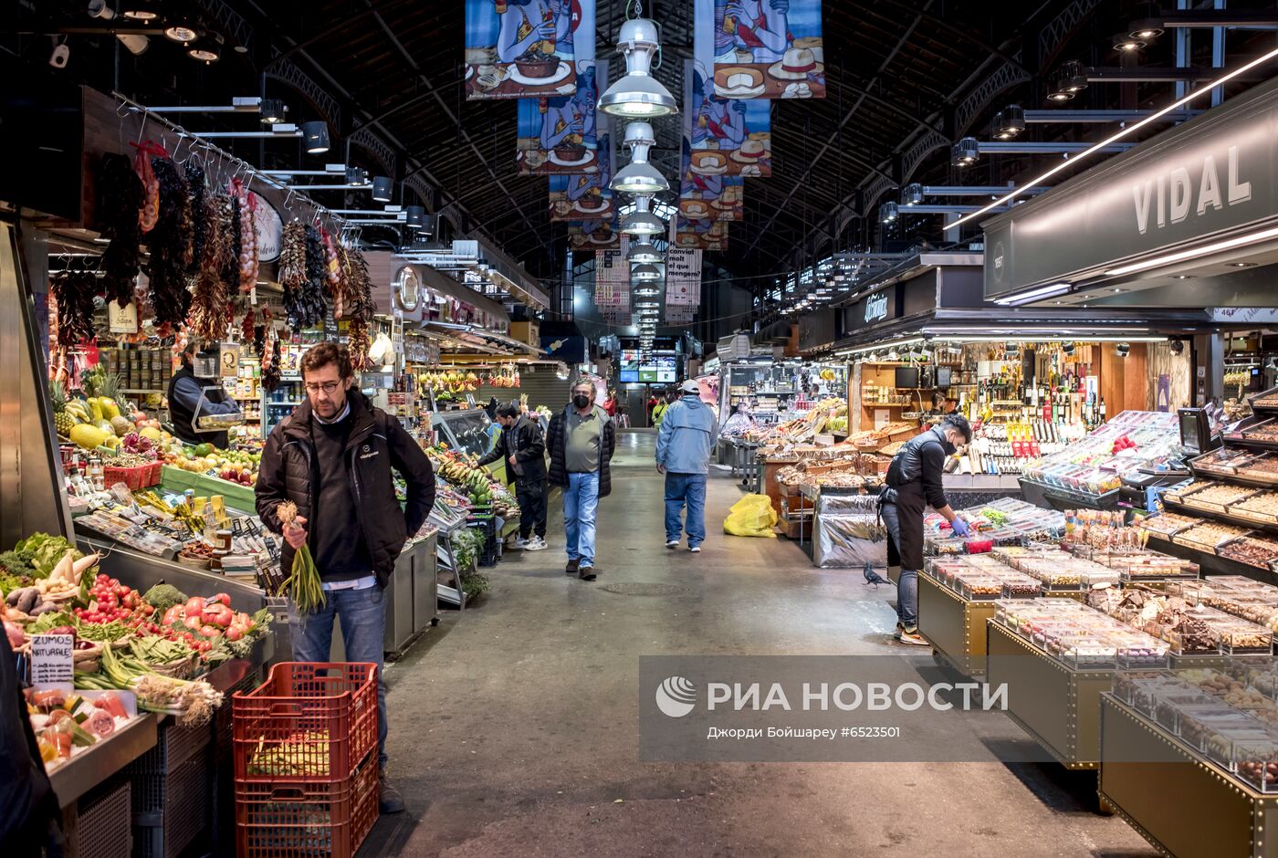 Продуктовые рынки в Испании