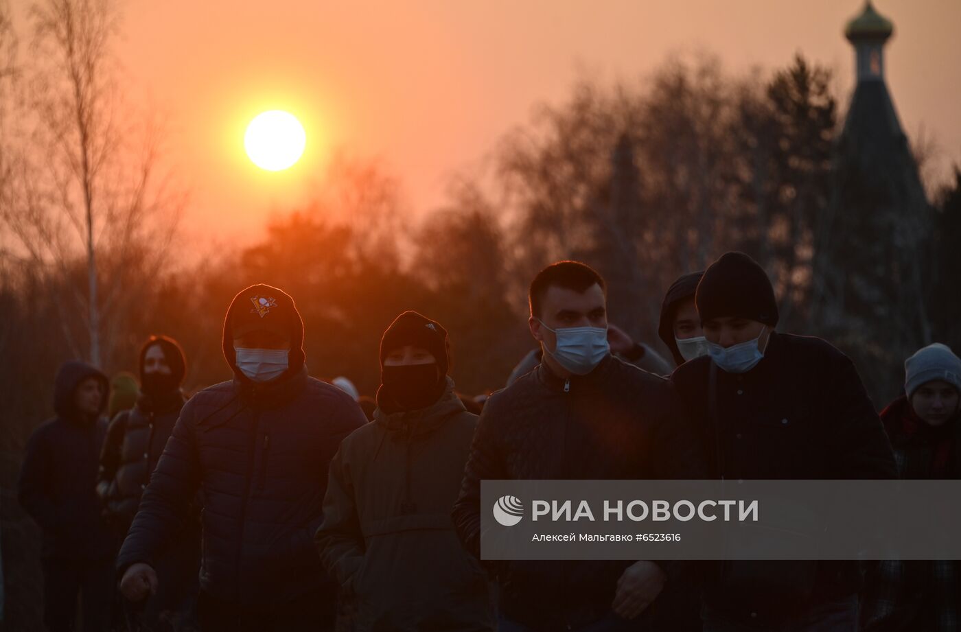 Несанкционированные акции в поддержку А. Навального в регионах России