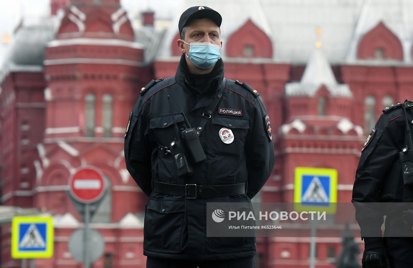 Несанкционированная акция в поддержку А. Навального в Москве