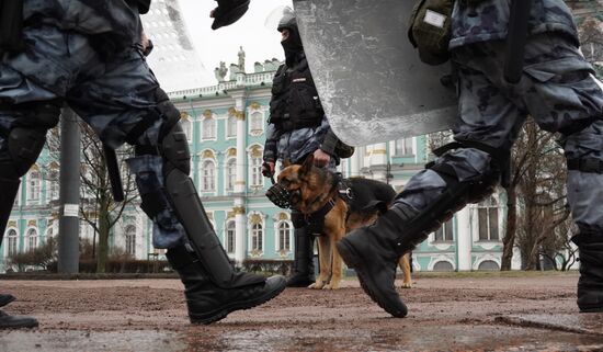 Несанкционированные акции в поддержку А. Навального в регионах России