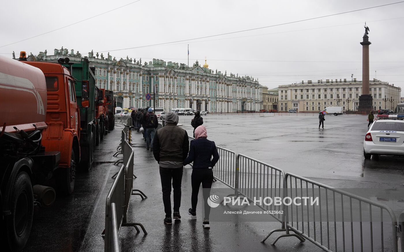 Несанкционированные акции в поддержку А. Навального в регионах России