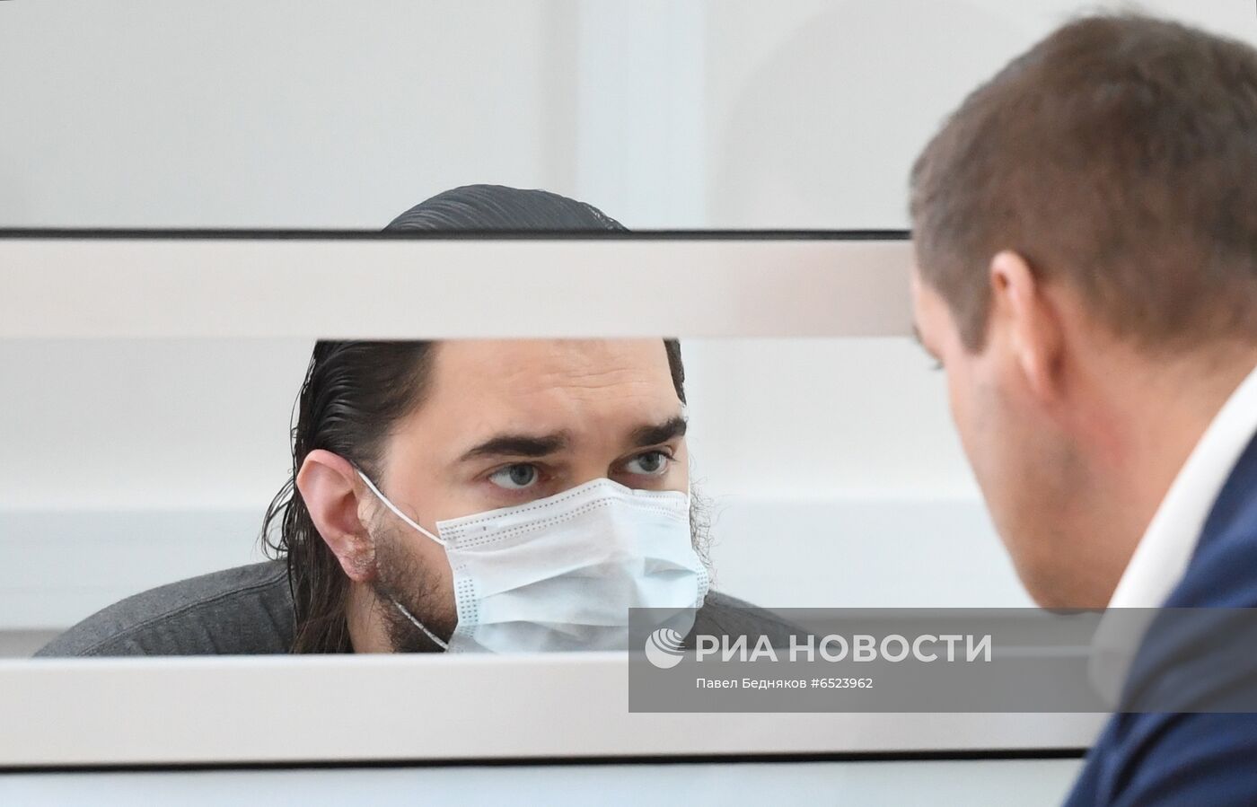 Оглашение приговора полковнику ФСБ России К. Черкалину