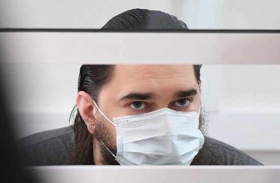 Оглашение приговора полковнику ФСБ России К. Черкалину