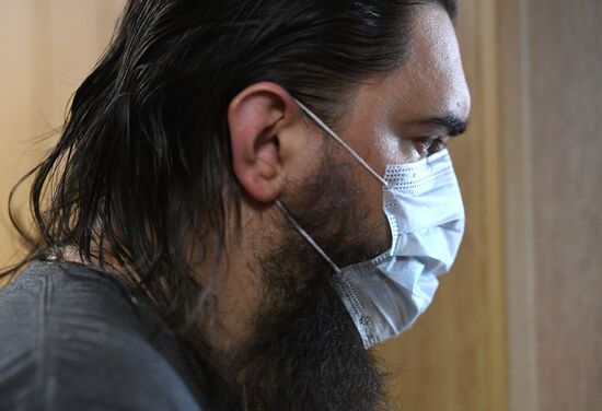 Оглашение приговора полковнику ФСБ России К. Черкалину