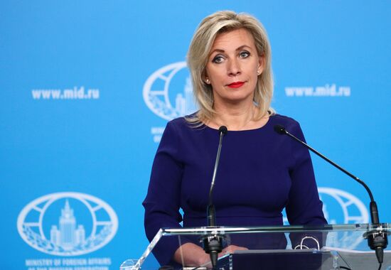 Брифинг официального представителя МИД России М. Захаровой
