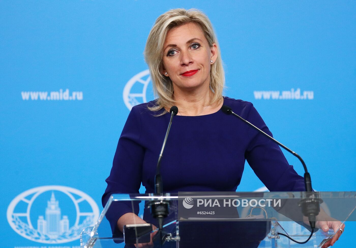Брифинг официального представителя МИД России М. Захаровой