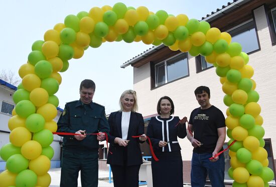 Торжественная церемония ввода в эксплуатацию фабрики про производству подгузников российского бренда ЭлараKIDS