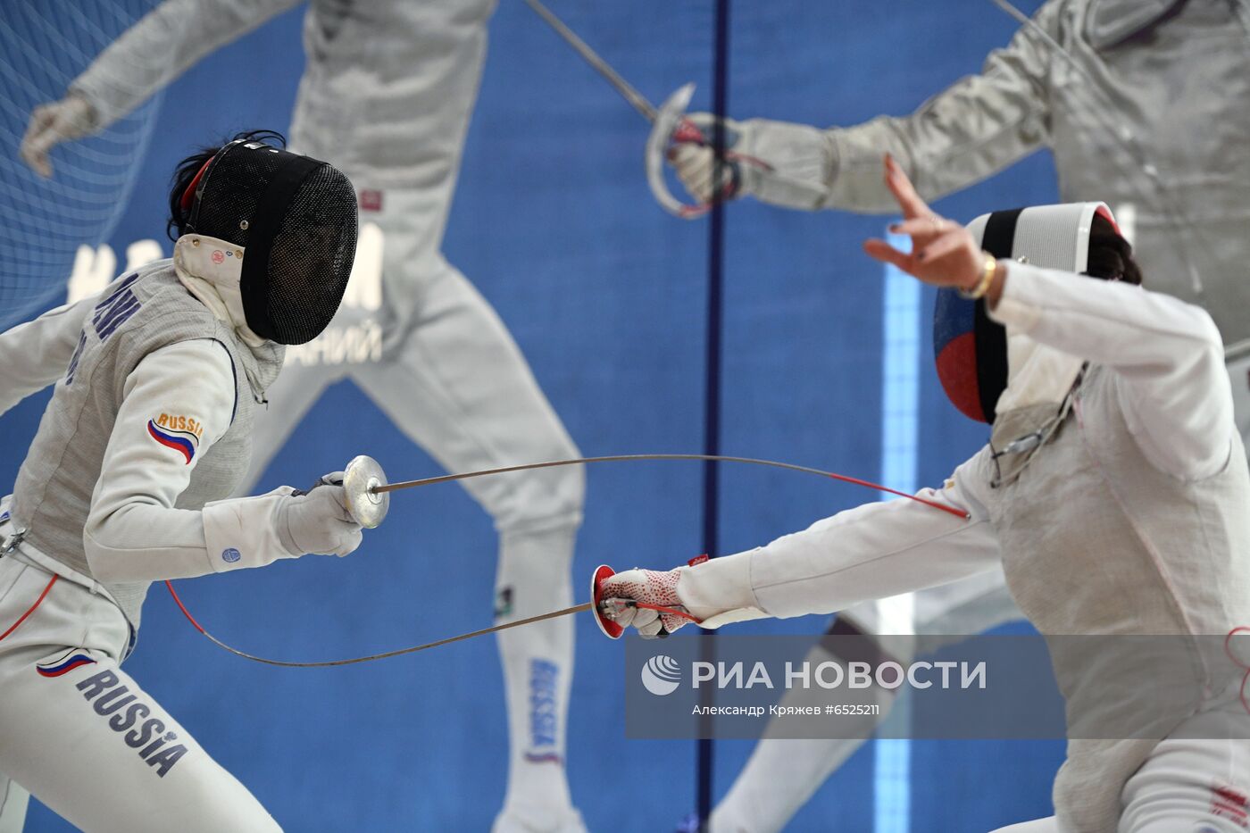 Фехтование. Чемпионат России. Женщины. Рапира