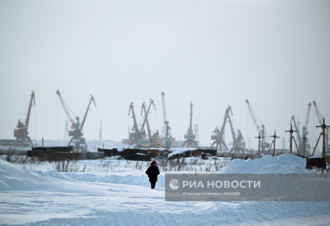 Портовый город Дудинка