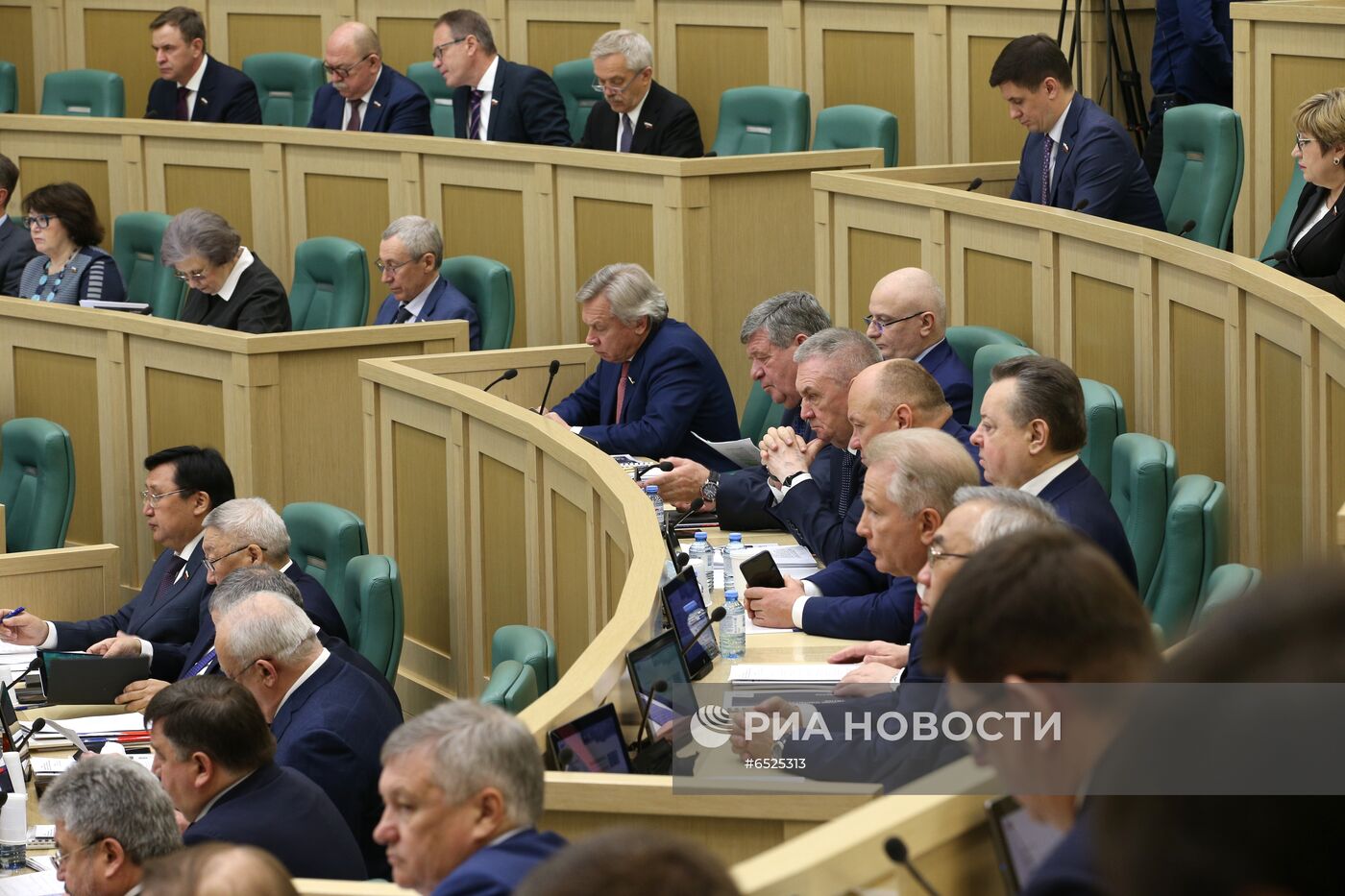 Заседание Совета Федерации РФ