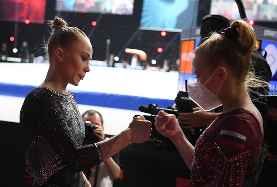 Спортивная гимнастика. Чемпионат Европы. Женщины. Многоборье