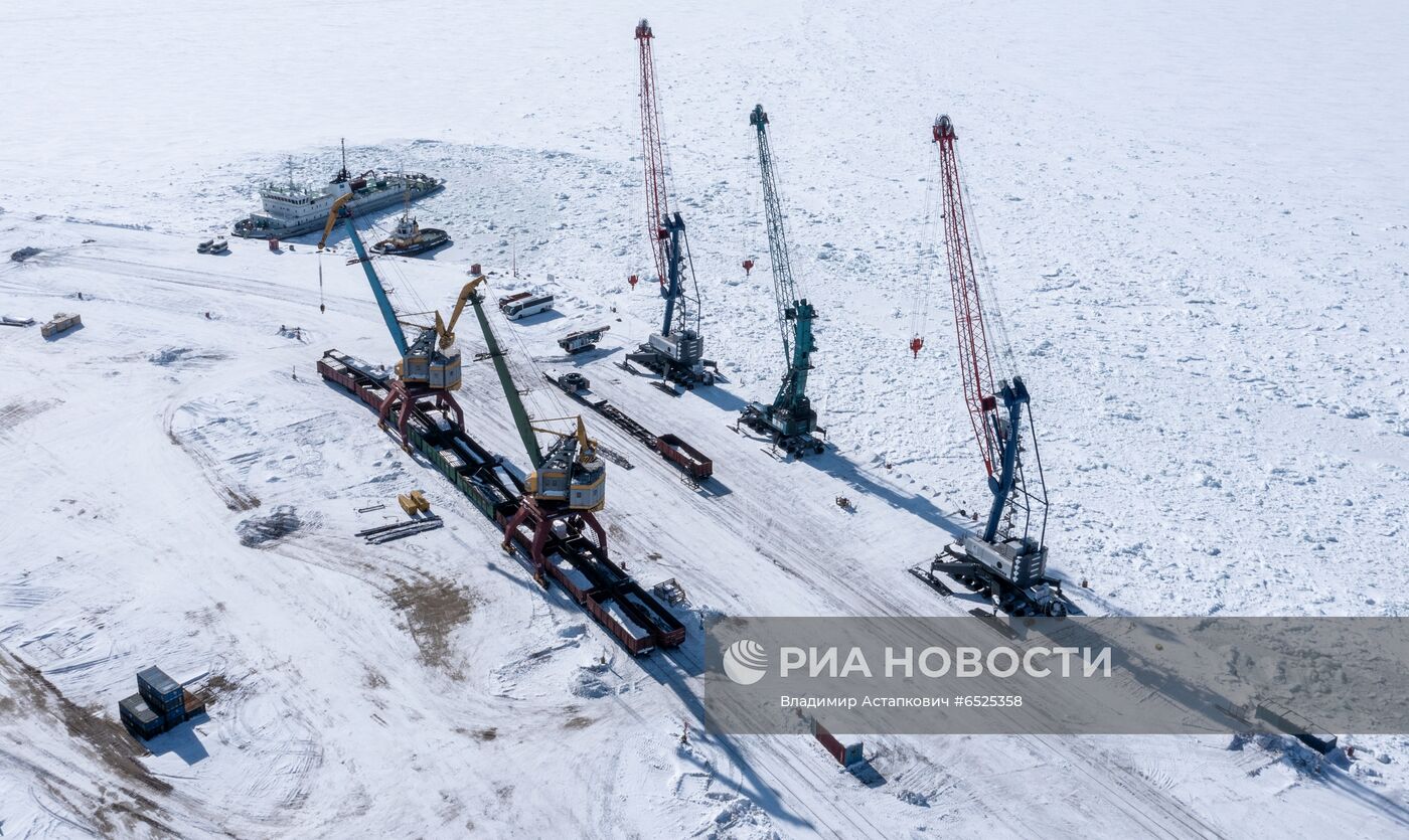 Портовый город Дудинка