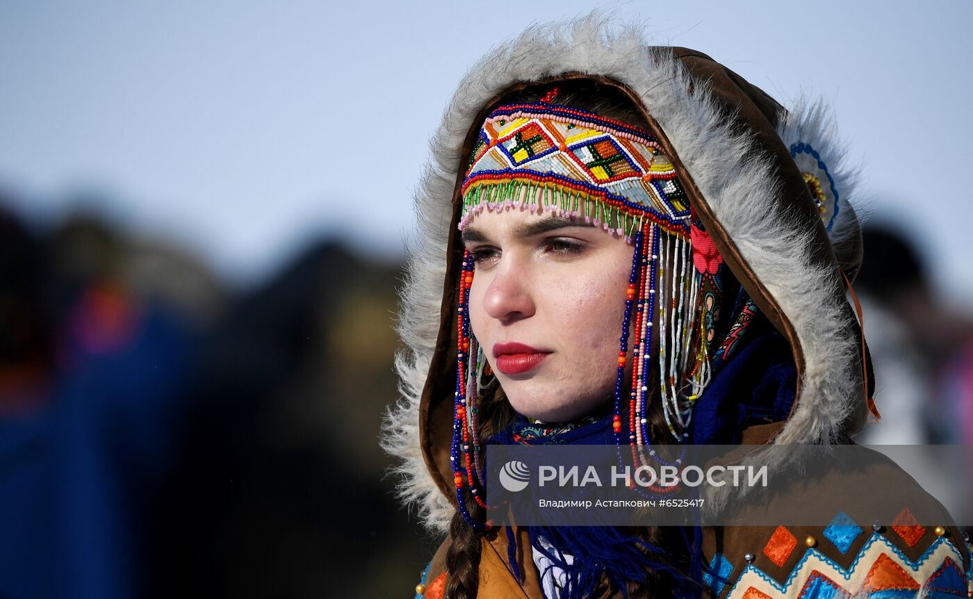 Празднование Дня оленевода на Таймыре