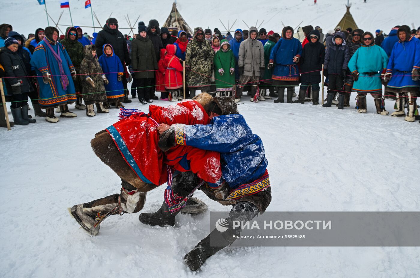 Празднование Дня оленевода на Таймыре