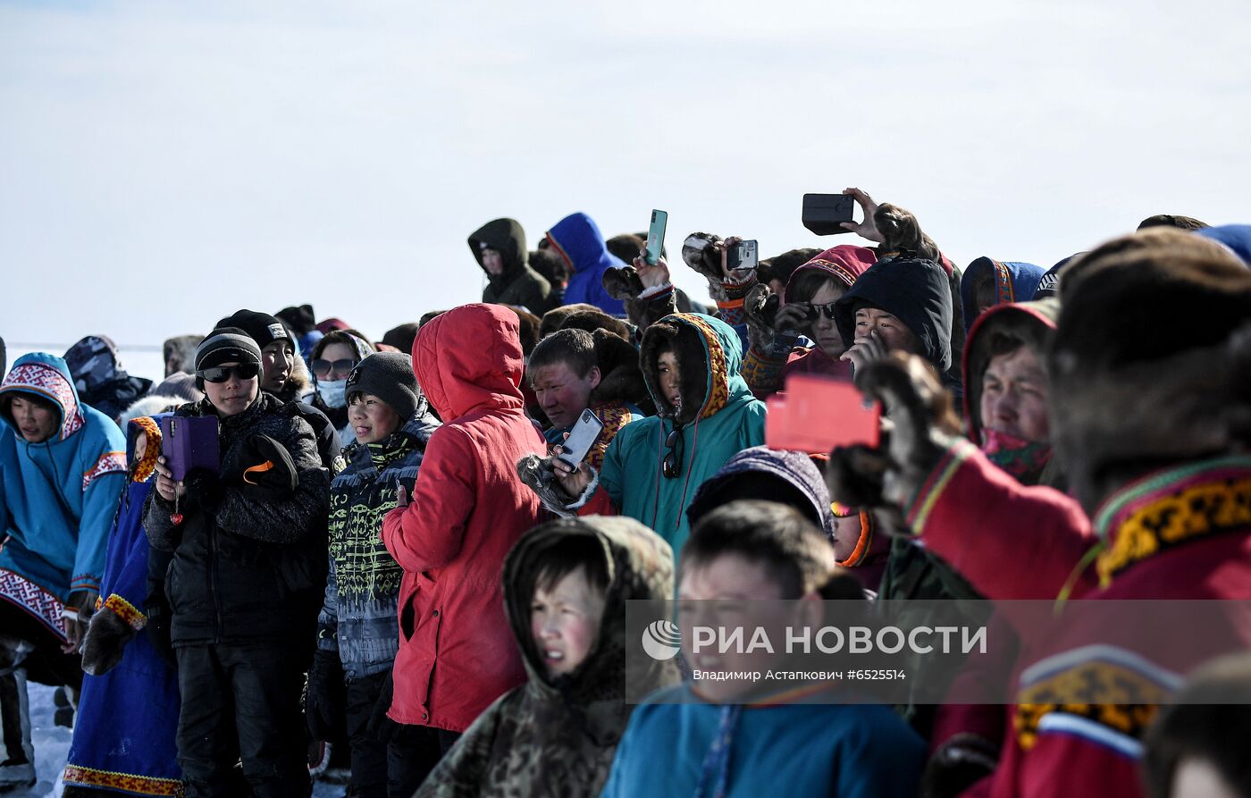 Празднование Дня оленевода на Таймыре