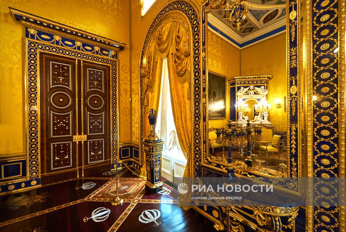 Открытие воссозданного Лионского зала Екатерининского дворца в "Царском селе"