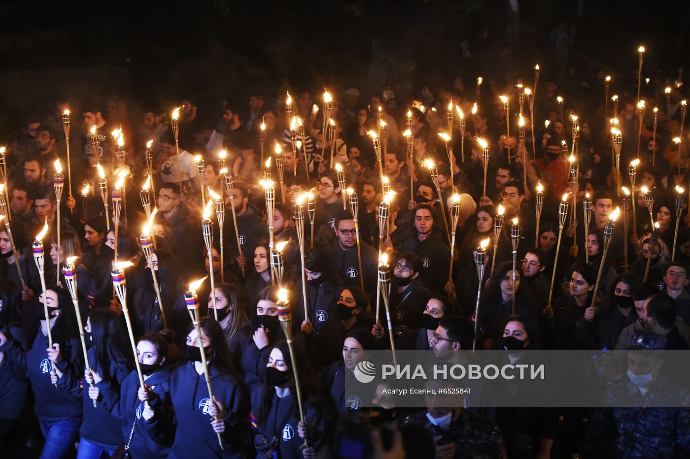 День памяти геноцида армян в Ереване