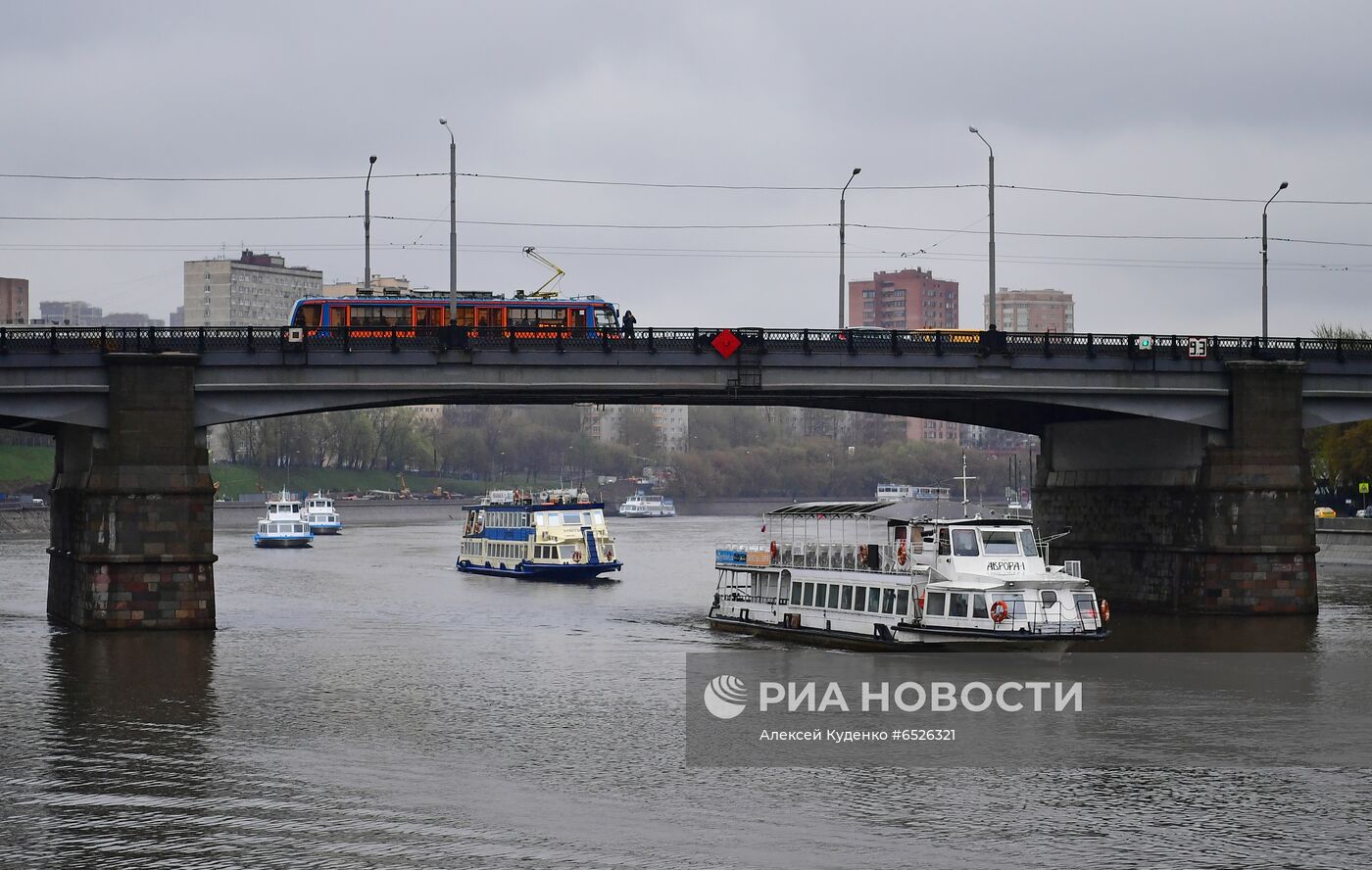 Старт пассажирской навигации по Москве-реке