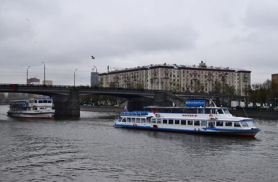 Старт пассажирской навигации по Москве-реке