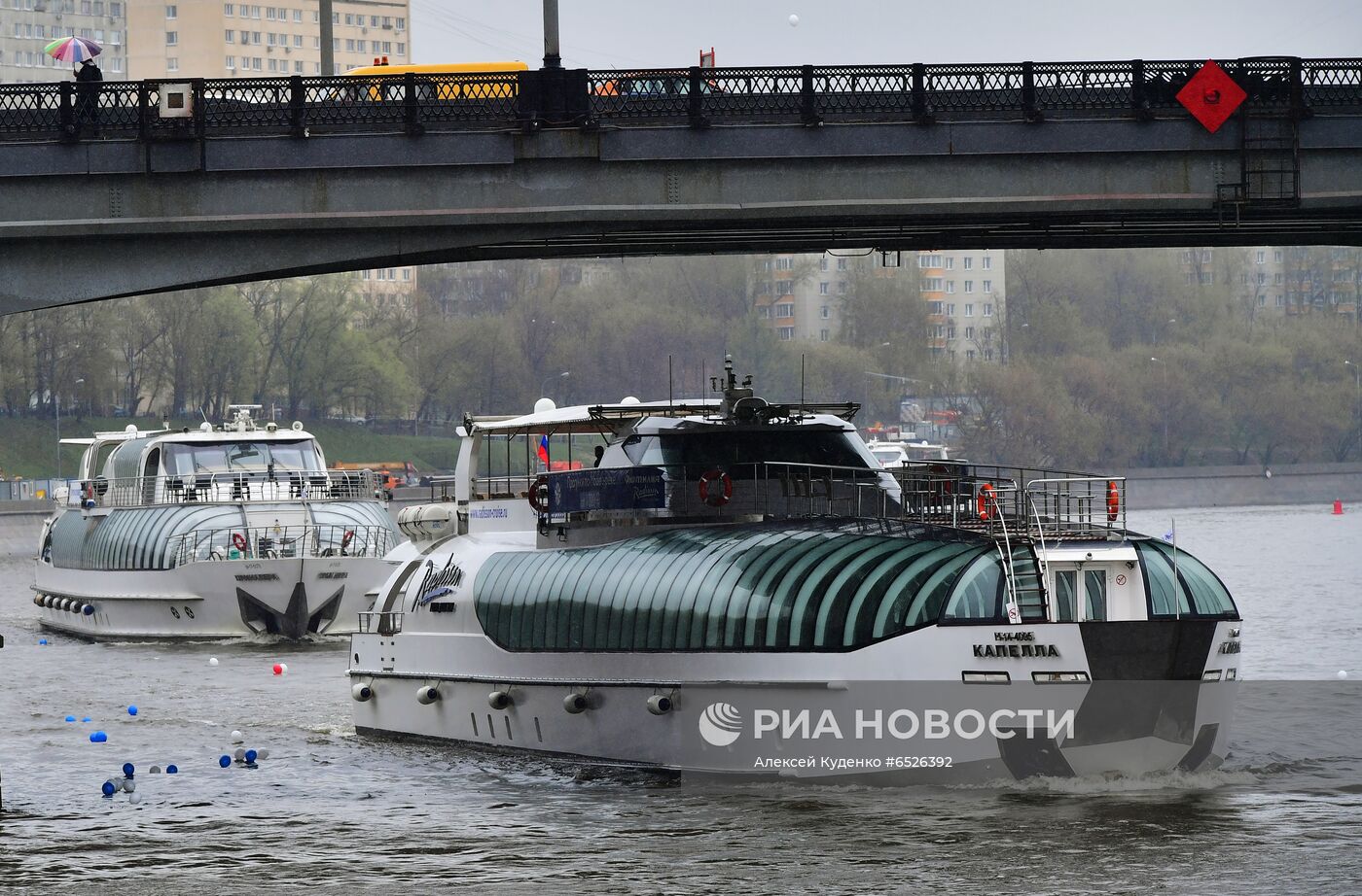 Старт пассажирской навигации по Москве-реке