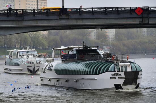 Старт пассажирской навигации по Москве-реке