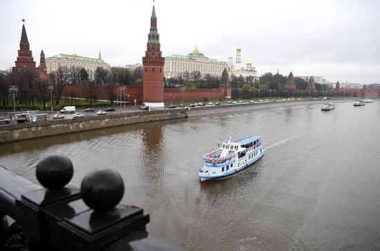 Старт пассажирской навигации по Москве-реке