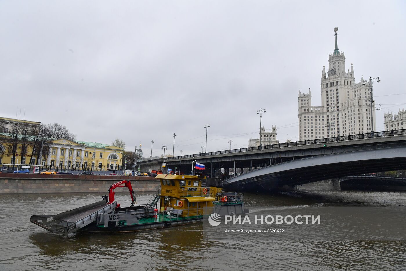 Старт пассажирской навигации по Москве-реке