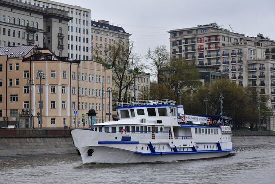 Старт пассажирской навигации по Москве-реке