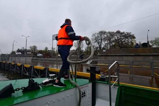 Старт пассажирской навигации по Москве-реке